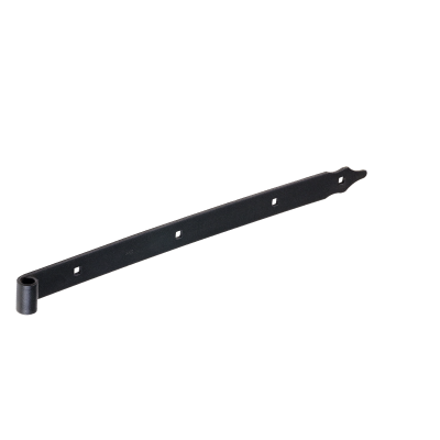 Závěs pásový 500x40/5,0 d 16 mm černý