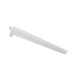konzola systémová jednoduchá úhlová 380 bílá, pravý+levý