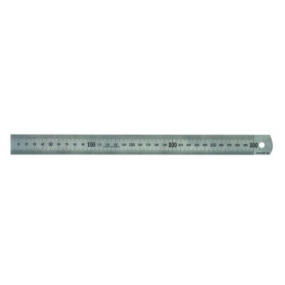Měřítko ocelové INOX 1000 mm 14012