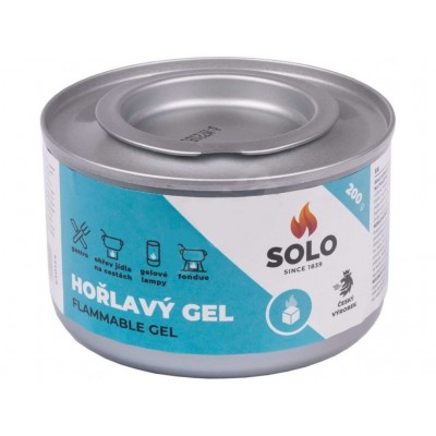 Podpalovač SOLO gel v plechovce 200g