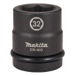 Makita klíč nástrčný 1", čtyřhran, 32x63 mm